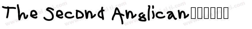 The Second Anglican字体转换